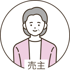 売主のイメージイラスト