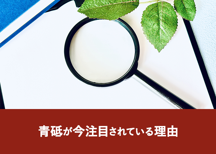 青砥が今注目されている理由