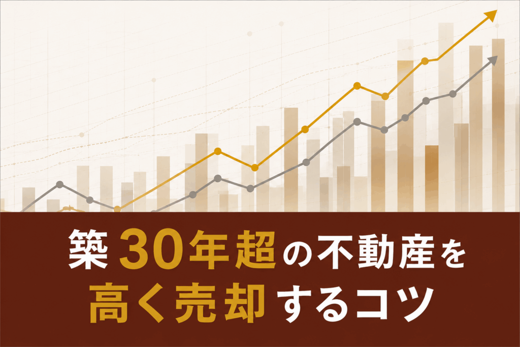 築30年超の不動産を高く売却するコツ