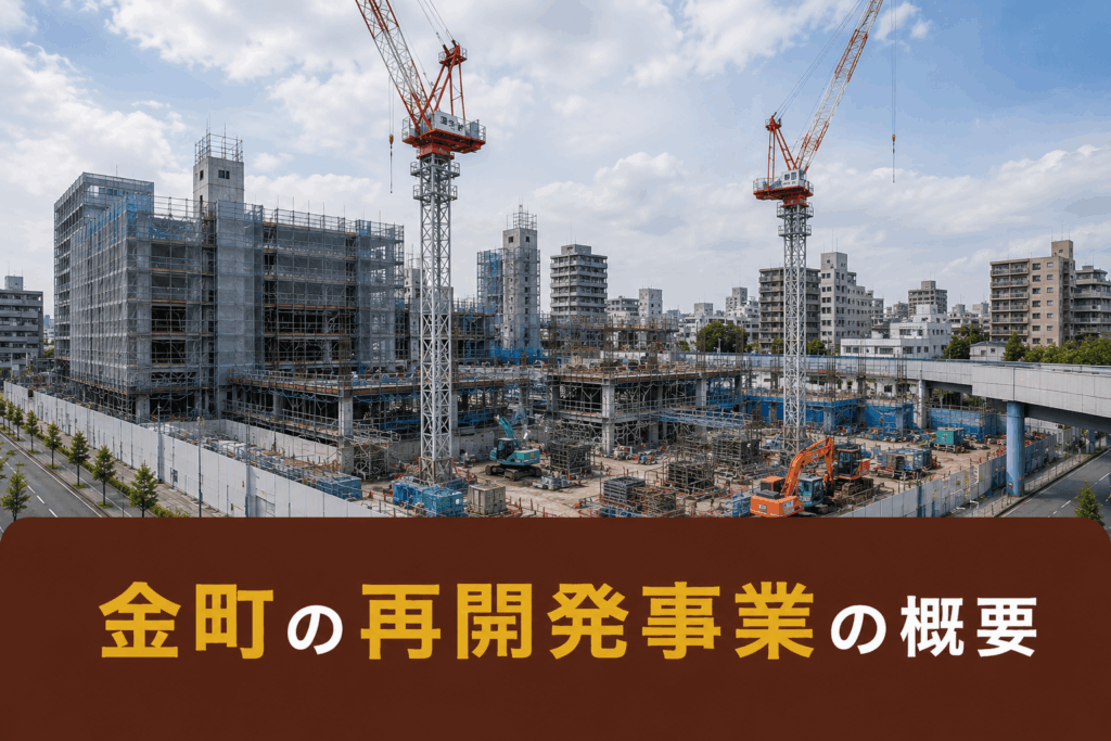 金町の再開発事業の概要