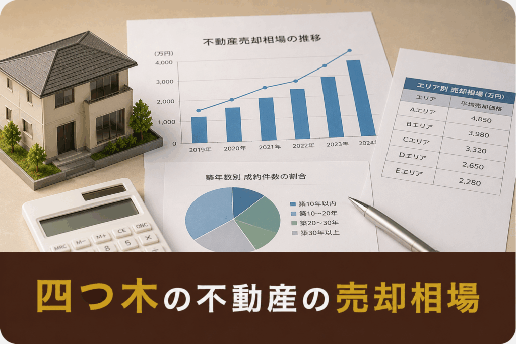 四つ木の不動産の売却相場