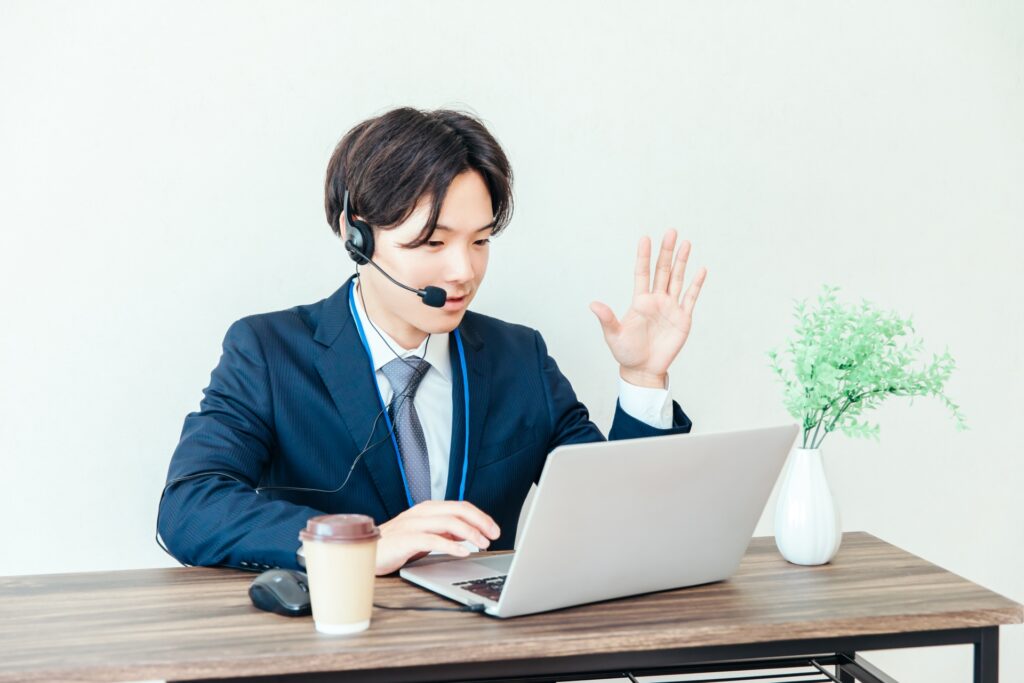 施設にいながら完了する「WEB面談」を活用した遠隔決済