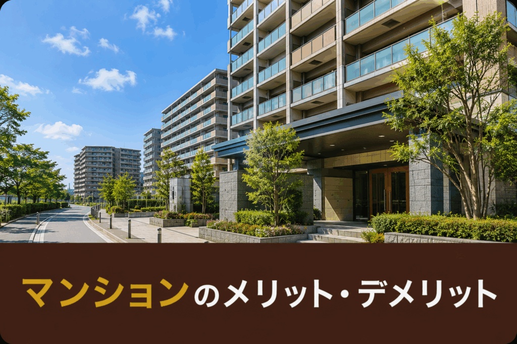 マンションのメリット・デメリット