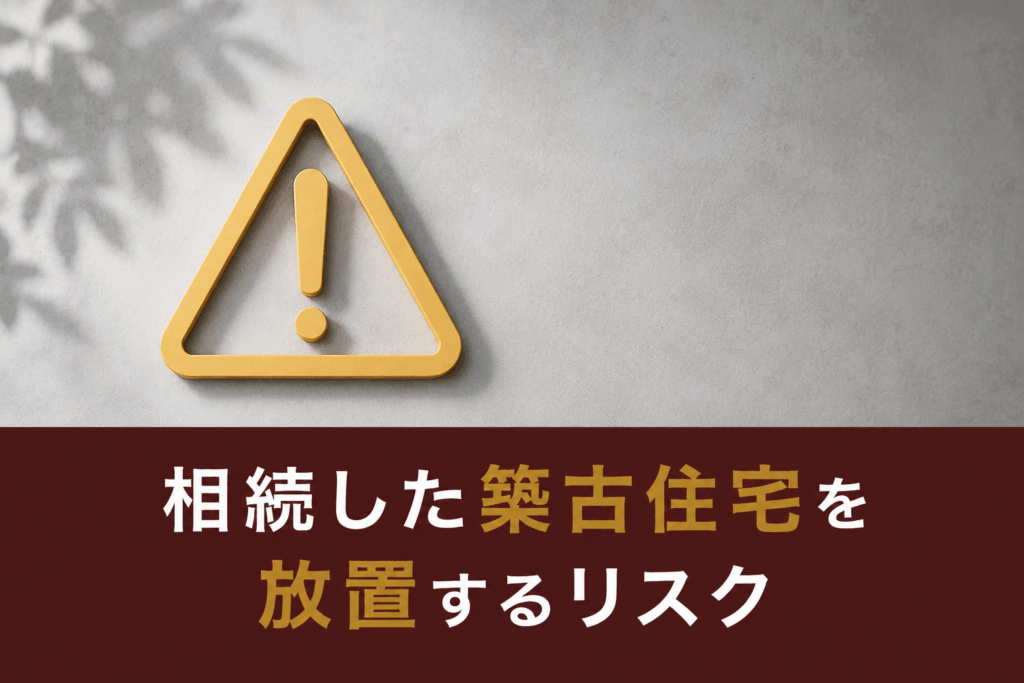 相続した築古住宅を売却する際の注意点