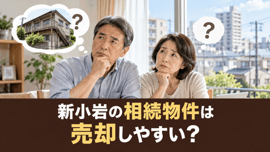 新小岩の相続物件は売却しやすい？