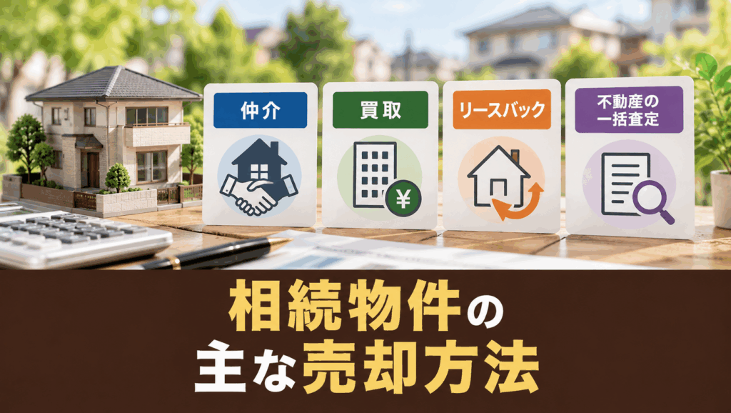 相続物件の主な売却方法