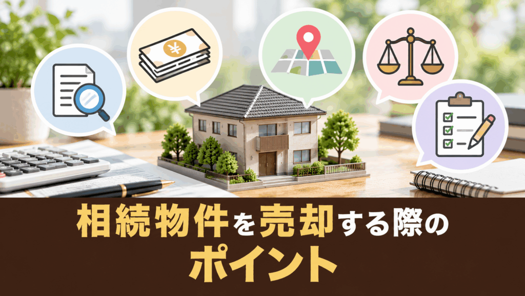 相続物件を売却する際のポイント