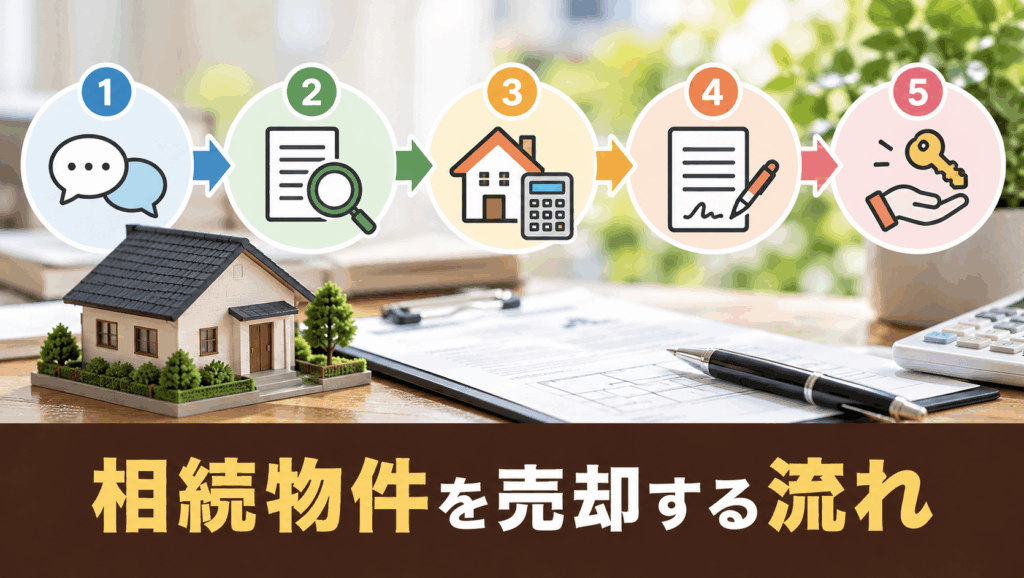 相続物件を売却する流れ
